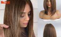 asian human hair wigs are popular styles